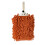 Polyester Square Hand Towel For Kitchen Features Rapid-Orange 1