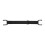 Windproof Trash Bin Cover Fastener Band-Double hook style. 1