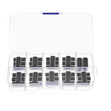 40 stk. (20 stk. 74HCxx + 20 stk. 74LSxx) serie logik-IC-assorteringssæt digital integreret chip