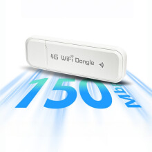 4G LTE USB WiFi-modem, 150 Mbps trådløs router med SIM-kortslot, understøtter 10 brugere, bærbar (LTE B1/3/7/5/8/2