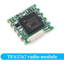 DC5V TEA5767 FM Stereo Receiver Module I2C Interface for MCU DIY Car Audio 76-108MHz