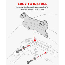 4 Point Docking Hardware Kit for Davidson Touring Street Glide Electra Glide Road King Road Glide 2014-2024, 1kit