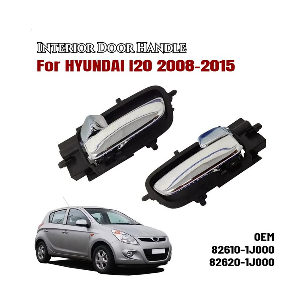 Left Side Chrome Inside Interior Door Handle For I20 2008-2015 82610-1J000 826101J000 6032317478023