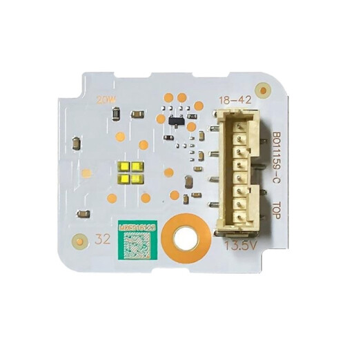 2Pcs Front LED Module Chip PCB Board for   4008 5008 17-20 LED Daytime Running Lights Source Panel Chip