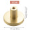 5 Pcs Gold Cabinet Knobs Pure Copper Decorative Round Knobs Handle Pulls Wall Hook Hardware for Kitchen Cabinets 6