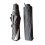 Trendy sort paraply med langfingerdesign – et cool, stilfuldt statement-item, foldbar 4