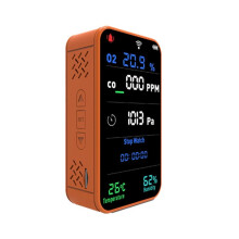 Tuya WiFi Data Storage Oxygen Concentration Air Detector Outdoor Camping Carbon Monoxide Temper Humidity Meter B