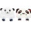 Vivid Panda Plastic Water Baffle Kitchen Sucker Water  Guards Protector Contra A 8