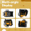 12V Laser Level 12- Laser Level High Precision Strong Light Fine  3D Green Level Can  Diagonal  EU Plug 6