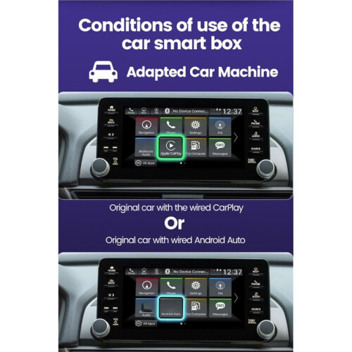 CarlinKit 5.0 2Air CarPlay Wireless Android Auto Adapter for      Exeed 1