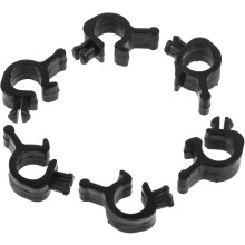 10 stuks kabelclips voor helmverlichting, kabelhouders voor hoofdlampen, kabelclips voor zaklampen op werkhelmen