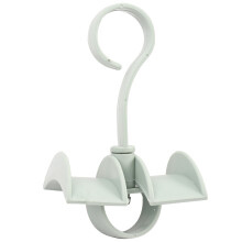 Rotating Storage Rack Bag Hanger Without Punch Clothes Plastic Rack Tie Coat Closet Hanger Wardrobe Organizer Green