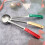 Stainless Steel Portion Control Solid Serving Spoon 3-Piece Combo Set 2Oz, 3Oz, 4Oz 5