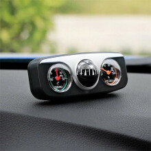 (LC 3) 3-in-1 Car Compass with Thermometer