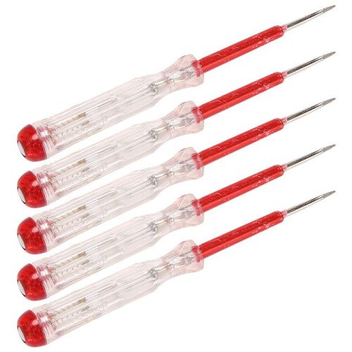5X AC 100-500V Pocket Pen Sensor Voltage Detector Tester Screwdriver