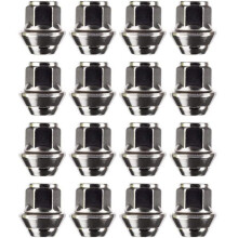 Σετ παξιμαδιών ζάντας αλουμινίου M12 x 1,5, 19 mm εξαγωνικό, κωνική ροδέλα σ