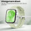 Προστατευτική θήκη TPU 2 τεμαχίων για το Huawei Watch Fit 3 με προστατευτικό οθ 4