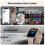 Smartur til kvinder 1,83 tommer fitnesstracker med Bluetooth-opkald stemmeassistent IP68 vandtæt til Android iOS pink 5