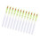 Stylo à Gel rétractable effaçable, 12 pièces, encres-1Vert pomme 1