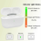 Θήκη φόρτισης αντικατάστασης για AirPods Pro 2, ενσωματωμένη μπαταρία 680mAh, σ 4