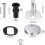 Μεντεσέδες λεκάνης τουαλέτας Universal Top Fix 45 mm, σετ μεντεσέδων λεκάνης από α 2