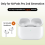 Θήκη φόρτισης αντικατάστασης για AirPods Pro 2, ενσωματωμένη μπαταρία 680mAh, σ 2