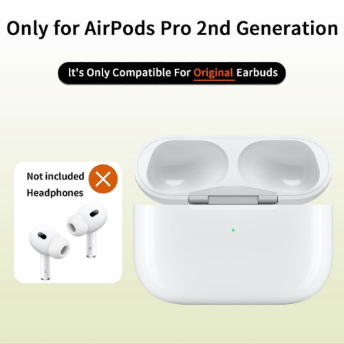 Θήκη φόρτισης αντικατάστασης για AirPods Pro 2, ενσωματωμένη μπαταρία 680mAh, σ 1