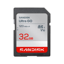 Scheda SDHC - SANDISK - SanDisk Ultra GO - 32 Go - 120 Mo/s - UHS‑I U3 V10