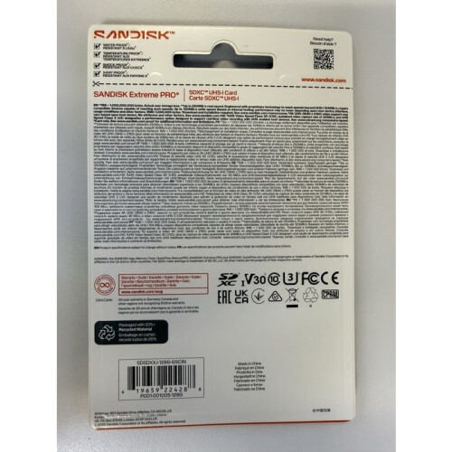 SanDisk SanDisk Extreme Pro 128 GB UHS-I SDXC 2