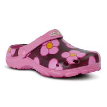 (9K, Spinning Flower Morel) Regatta Kids Orla Kiely Clog Slides
