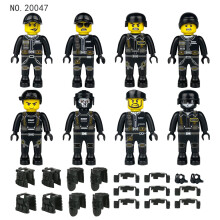 8pc SWAT Mini Figures Set - Tactical Special Forces Lego Compatible Toy