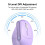 Wireless Vertical Mouse USB 2.4G Mouse Ergonomic Design  Gaming Mouse AAA Battery Mice 4000DPI for Laptops PC 4
