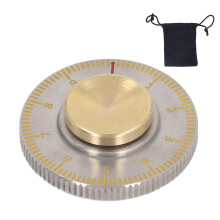 Toupie rotative en acier inoxydable, jouet anti-stress et décompression pour tous les âges.