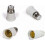 Lot de 6 douilles B22 vers E27 - Adaptateurs pour ampoules LED 3