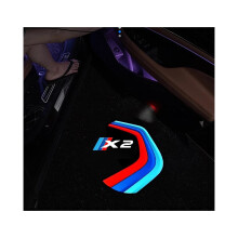 2er-Pack LED-Türbeleuchtung mit Logoprojektor für BMW X2 F39, Willkommenslampe, Ghost Shadow Zubehör