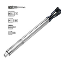 Clé d'extension à décalage de 430mm de Long, avec 4 adaptateurs,