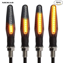 Clignotants pour moto (4 pièces) – Feux de position et clignotants – Ampoules 12 V à 12 LED