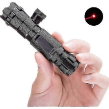 Pointeur laser professionnel réglable en aluminium avec système de visée de précision et alignement infrarouge 4 directions