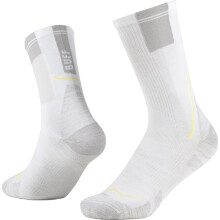 (S, White) Buff Coolnet Trail Running Crew Socks