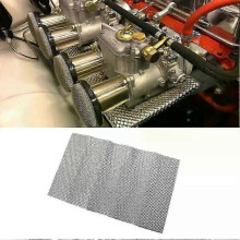 Passendes 300x500mm Hitzeschutzblech für Abgaskrümmer, geprägtes Aluminium-Hitzeschutzblech für Turbokrümmer