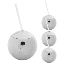 Set of 4 Disco Cup Glitter Flash Cocktail Cup Tea Bottle Party Supplies Unique for Party Drinking Beverage C