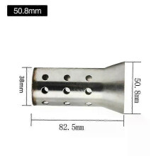 Passender Motorradauspuffschalldämpfer DB-Killer Geräuschdämpfer 51mm FÜR KAWASAKI Z650