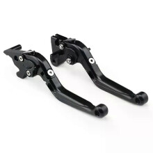 (Schwarz) Passend für Brems- und Kupplungshebel der YAMAHA MT-25, MT-03, YZF R3, R25 (2014–2024), MT-03