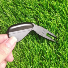 2 Herramientas para Marcar el Campo de , Herramienta para Reparar Hoyos de , Miniherramientas Portátiles para Reparar Marcas de Campo de .