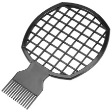 Der Gitterkamm mit afrikanischen Twist-Kämmen eignet sich für natürlich verzerrte Locken und beugt Haarproblemen vor.
