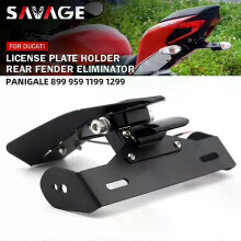 Applies to License Plate Holder LED Light For DUCATI Panigale 899 959 1199 1299 Panigale/S/R Motorcycle