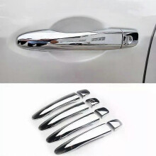 (Griff 0 Taste) Kompatibel mit Nissan Qashqai J11 2014–2021, Chrom-Autotür