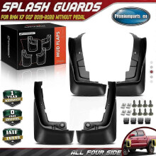 Applies to 4x Splash Guards MudFlaps Mud Flaps for BMW X7 G07 2019-2022 Without Pedal