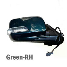 (Grün-RH)Gilt für die Außenspiegelbaugruppe (Seitenspiegel) für Nissan P11 2015-2022