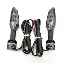 (2 Stück Rauchglas) Passend für LED-Blinker an YAMAHA FZ8 FZ6 N S FZ1 Fazer XJ6 Diversion XJ6N TDM